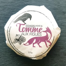 Fromage de vache - Tomme aux figues